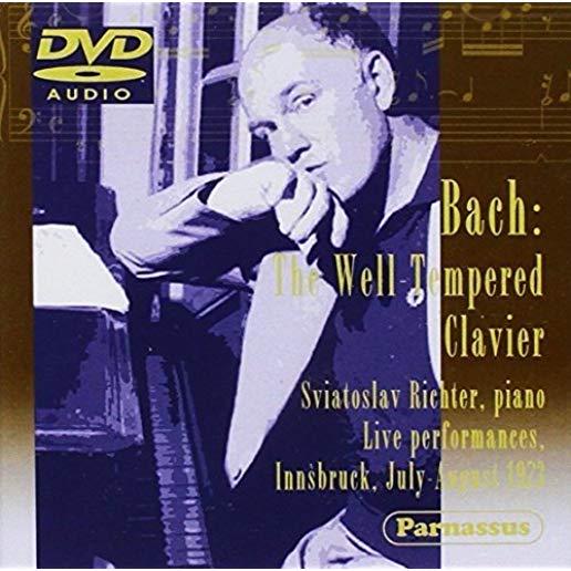 BACH, J.S.: 48 PRELUDES & FUGUES - LIVE IN
