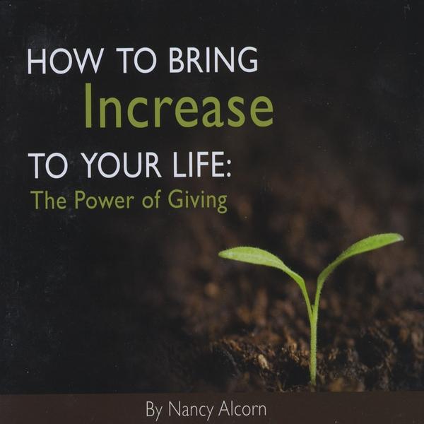 HOW TO BRING INCREASE TO YOUR LIFE: THE POWER OF G