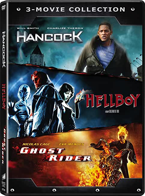 GHOST RIDER (2007) / HANCOCK / HELLBOY (2004)