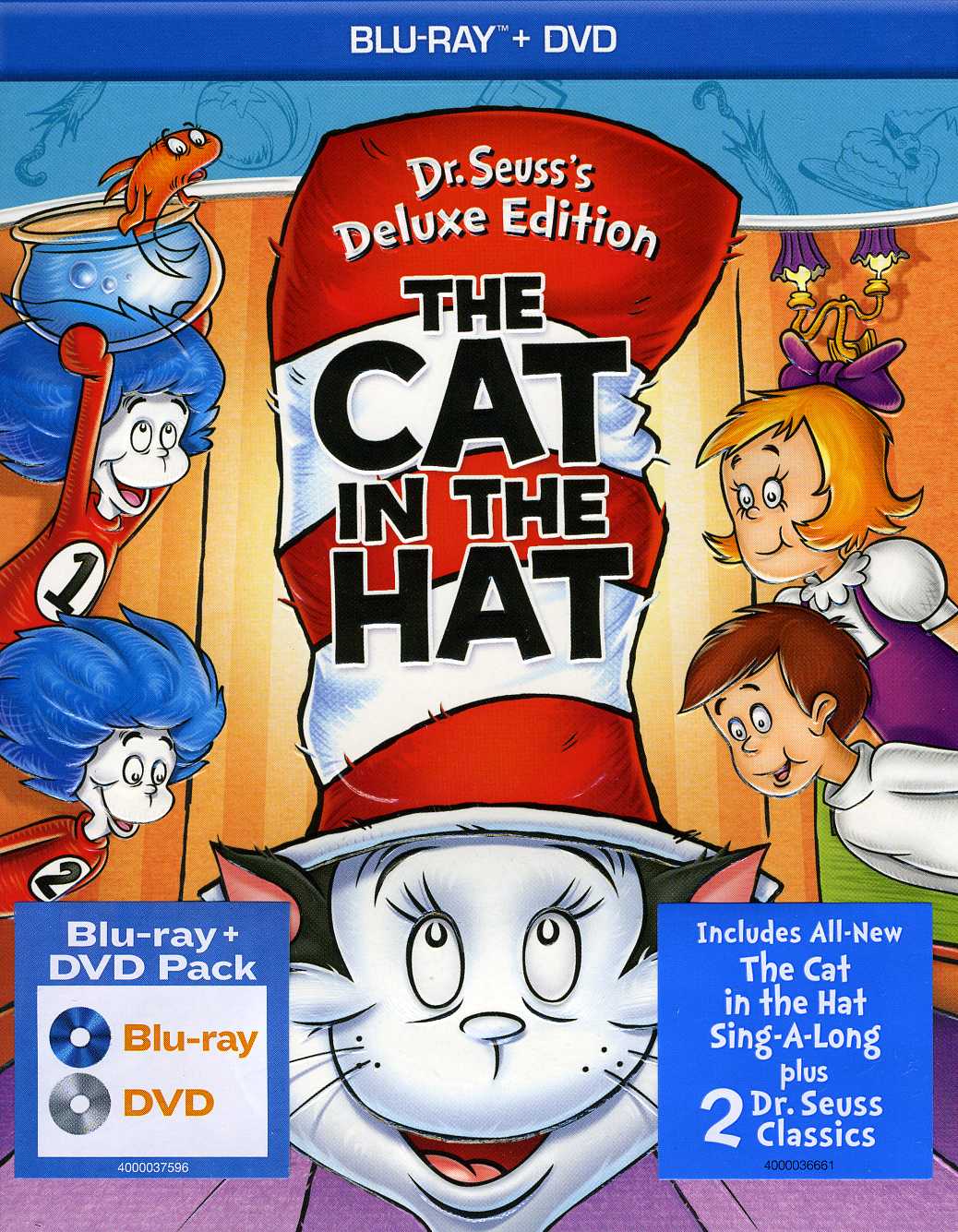 DR SEUSS'S CAT IN THE HAT (2PC) (W/DVD) / (RMST)