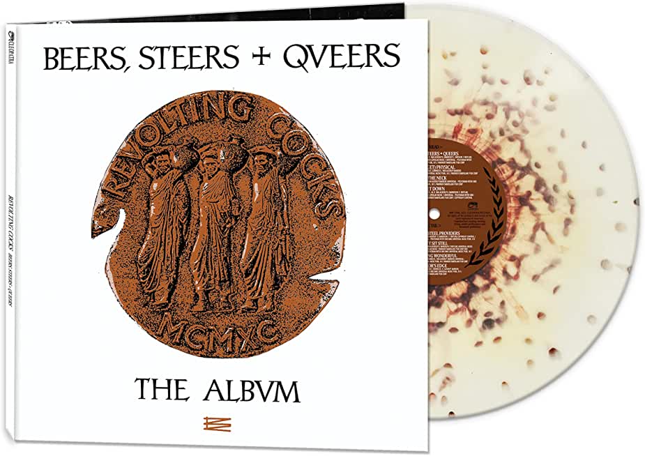 BEERS STEERS & QUEERS - BRONZE/WHITE SPLATTER
