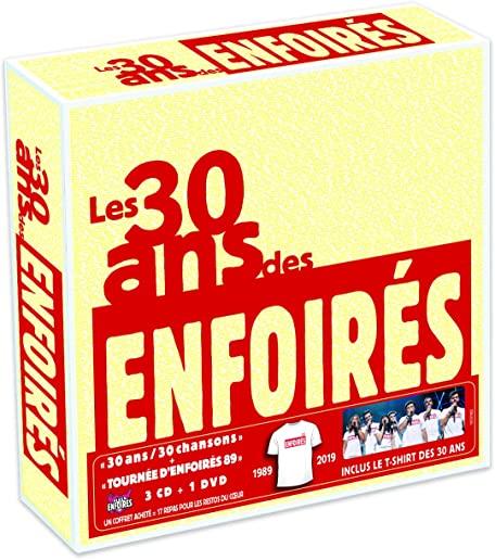 LES 30 ANS DES ENFOIRES 1989 2019 (W/DVD) (FRA)