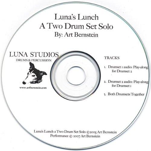 LUNA'S LUNCH A TWO DRUM SET SOLO (CDR)