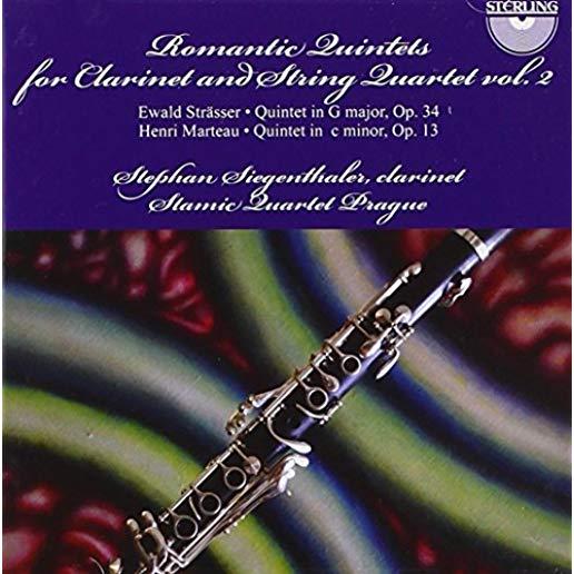 ROMANTIC QUINTETS FOR CLARINET AND STRING QUINTET