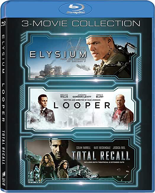 ELYSIUM / LOOPER / TOTAL RECALL (2012) (3PC)