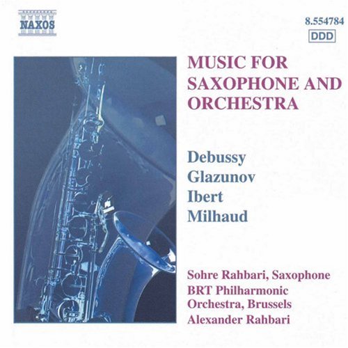 MUSIC FOR SAXOPHONE & ORCHESTRA