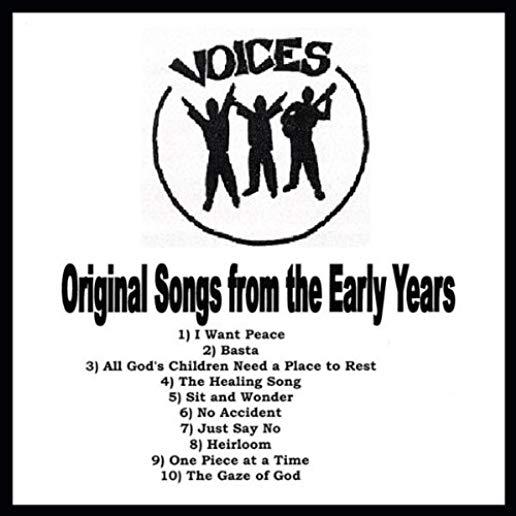 ORIGINAL SONGS FROM THE EARLY YEARS (CDR)