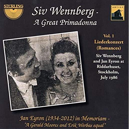 SIV WENNBERG - A GREAT PRIMADO