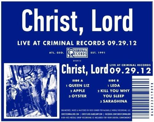 LIVE AT CRIMINAL RECORDS 09.29.12