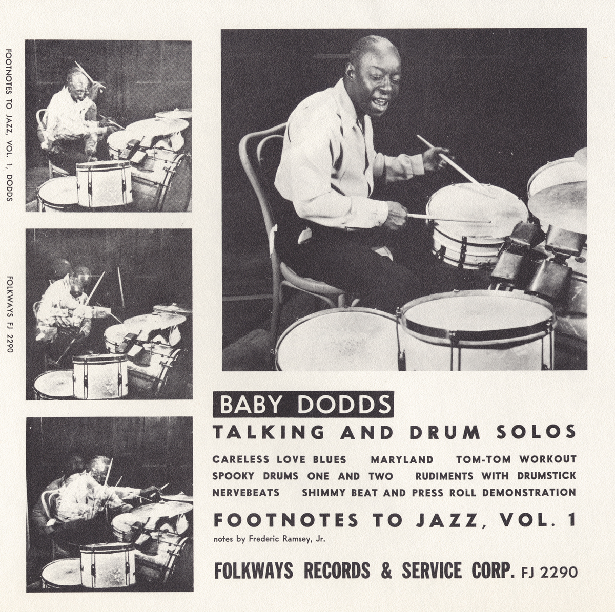FOOTNOTES TO JAZZ, VOL. 1: BABY DODDS TALKING