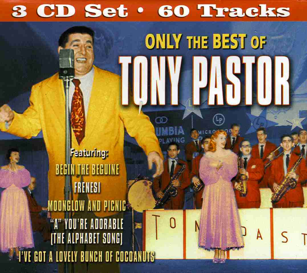 ONLY THE BEST OF TONY PASTOR (BOX)