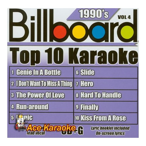 BILLBOARD TOP 10 KARAOKE: 90'S 4 / VARIOUS
