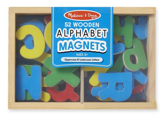 Magnetic Wooden Alphabet: Skill Builders - Magnetic Activities