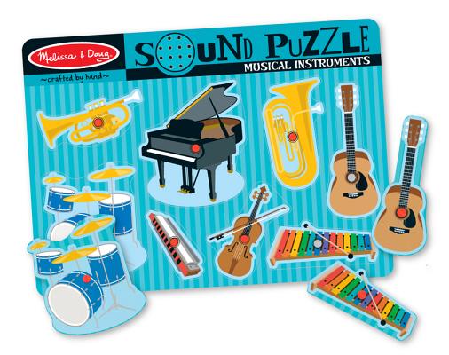 Musical Instruments Sound Puzzle: Puzzles (Wooden) - Sound Puzzles [With Battery]