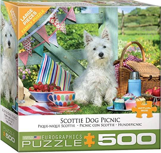 Scottie Dog Picnic Puzzle