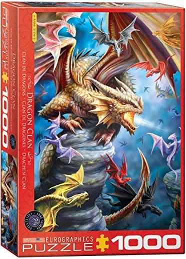 Dragon Clan by Ann Stokes 1000-Piece Puzzle
