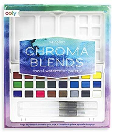 Chroma Blends Travel Watercolor Palette - 27 PC Set