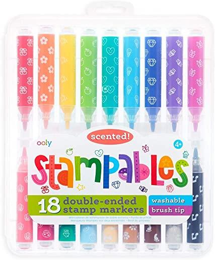 Stampables Scented Double Ended Stamp Markers - Set of 18
