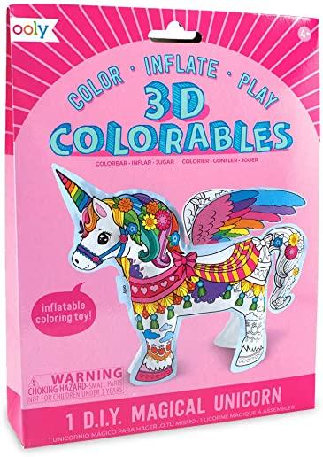 Spa; Frena3d Colorables Balloon - Magica: 3D Colorables Balloon - Magical Unicorn (Set of 1)