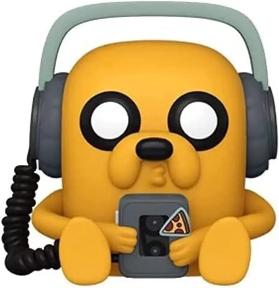 Pop Adventure Time Jake with Player Vinyl Figure