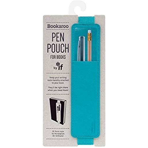 Bookaroo Pen Pouch - Turquoise