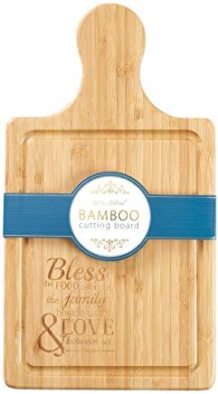 Cutting Board Bamboo Bless the Food