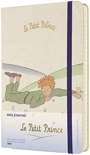 Moleskine 2021 Petit Prince Daily Planner, 12m, Large, Landscape, Hard Cover (5 X 8.25)