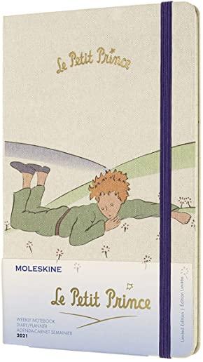 Moleskine 2021 Petit Prince Weekly Planner, 12m, Large, Landscape, Hard Cover (5 X 8.25)