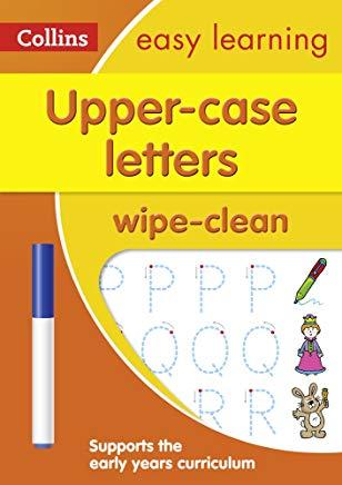 Upper Case Letters: Wipe-Clean Activity Book