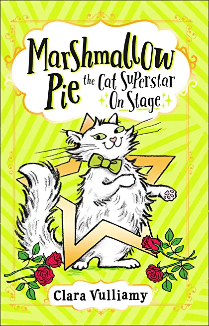 Marshmallow Pie the Cat Superstar on Stage