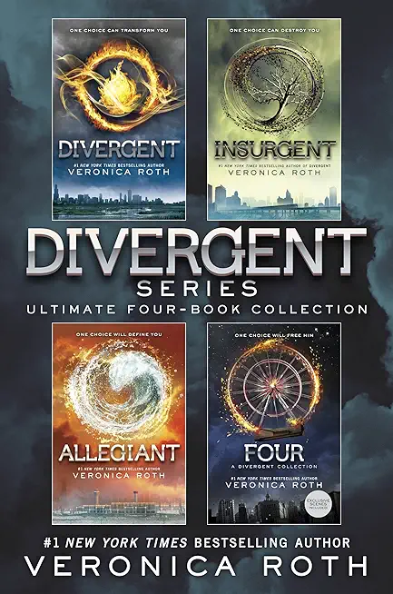 Divergent Anniversary 4-Book Box Set: Divergent, Insurgent, Allegiant, Four