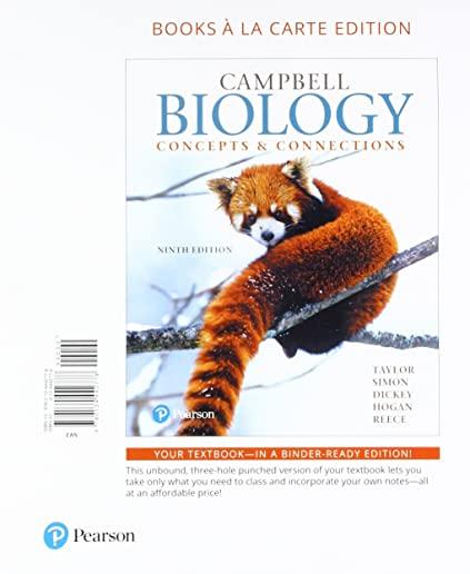 Campbell Biology: Concepts & Connections, Books a la Carte Plus Mastering Biology with Pearson Etext -- Access Card Package [With Access Code]