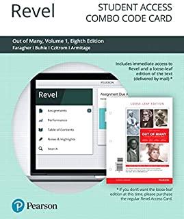 Revel for Out of Many: A History of the American People, Volume 1 -- Combo Access Card