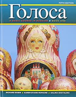 Golosa, Book One: A Basic Course in Russian [With Workbook]
