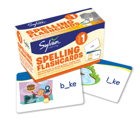 1st Grade Spelling Flashcards: 240 Flashcards for Building Better Spelling Skills Based on Sylvan's Proven Techniques for Success