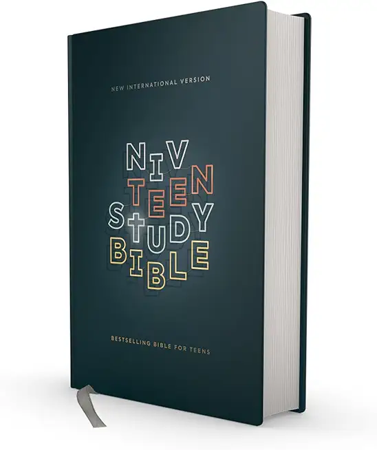 Niv, Teen Study Bible, Hardcover, Navy, Comfort Print