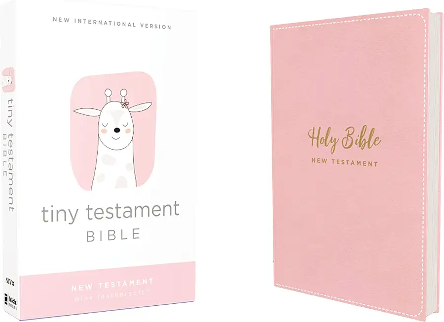 Niv, Tiny Testament Bible, New Testament, Leathersoft, Pink, Comfort Print