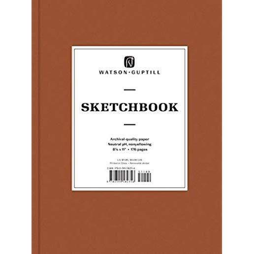 Large Sketchbook (Chestnut Brown)