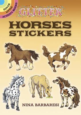 Glitter Horses Stickers [With Stickers]