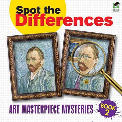 Spot the Differences Book 2: Art Masterpiece Mysteries