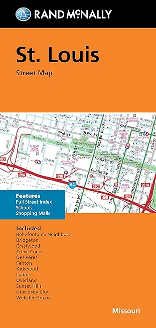 Rand McNally Folded Map: St. Louis Street Map