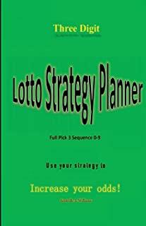 Three Digit Lotto Strategy Planner Full Pick 3 Sequence