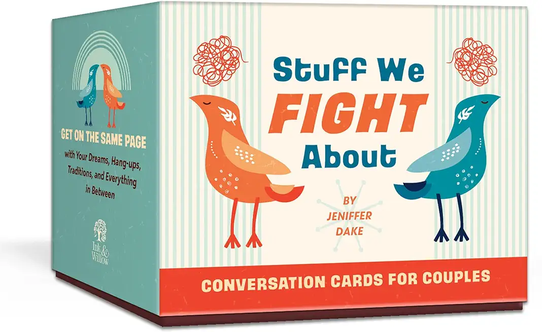 Stuff We Fight about Conversation Cards for Couples: Get on the Same Page with Your Dreams, Hang-Ups, Traditions, and Everything in Between