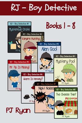 RJ - Boy Detective Books 1-8: Fun Short Story Mysteries for Children Ages 9-12