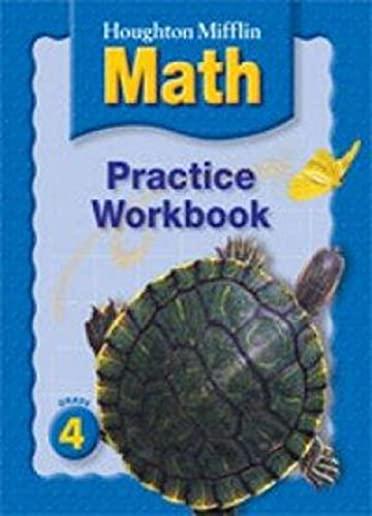 Houghton Mifflin Math: Practice Book Grade 4