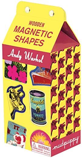 Andy Warhol Wooden Magnetic Shapes