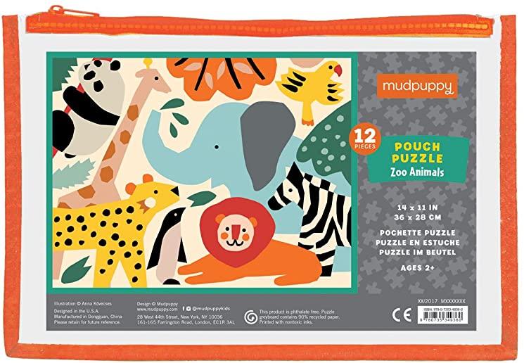 Zoo Animals Pouch Puzzle