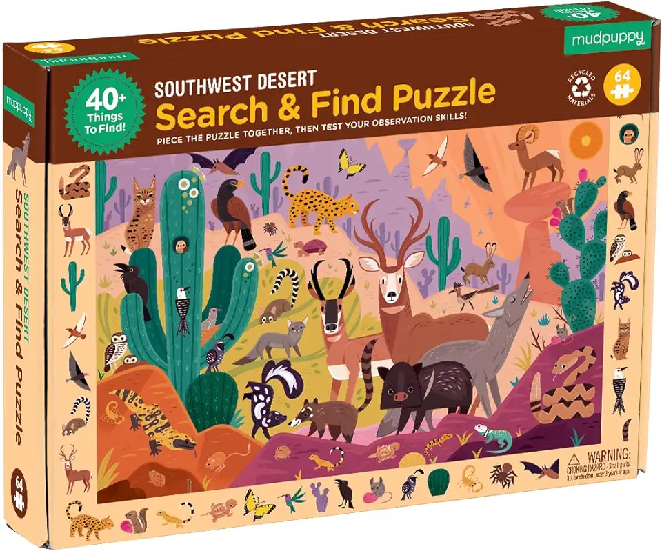 Southwest Desert Search & Find Puzzle