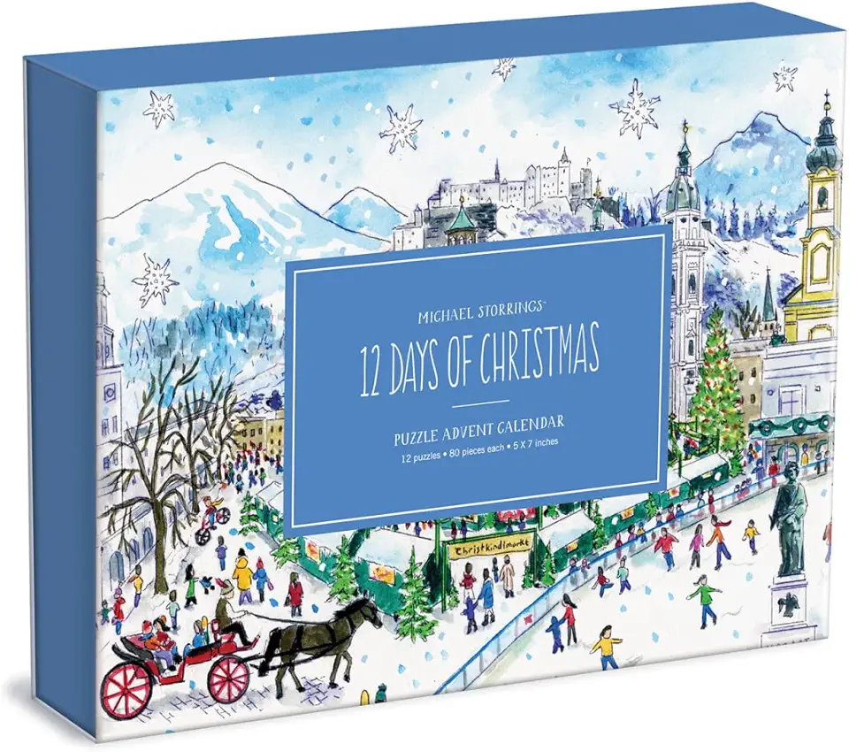 Michael Storrings 12 Days of Christmas Advent Puzzle Calendar