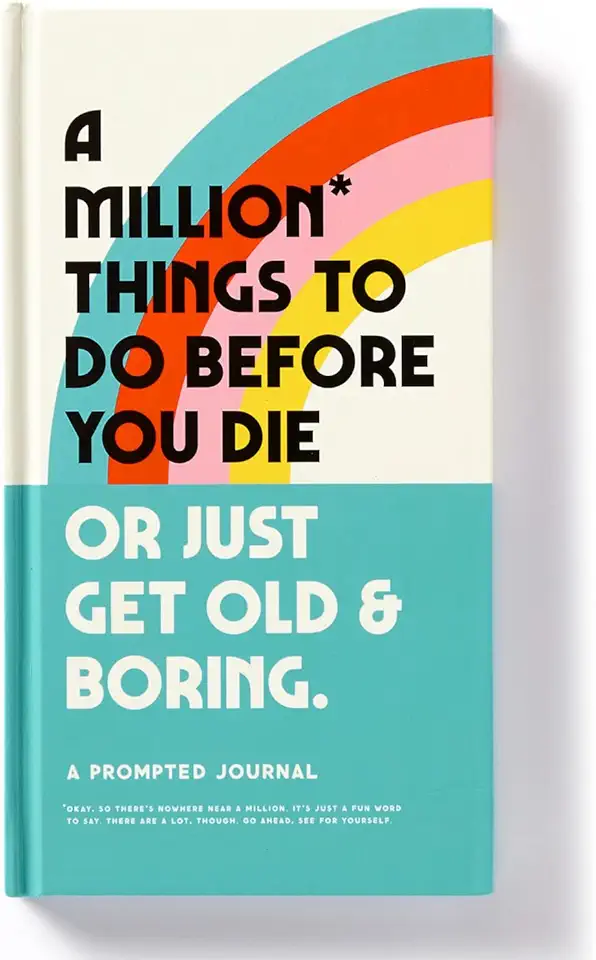 A Million Things to Do Before You Die Prompted Journal